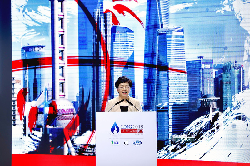 北京燃?xì)饧瘓F(tuán)董事長(zhǎng)李雅蘭出席第19屆世界液化天然氣大會(huì)并作主題發(fā)言